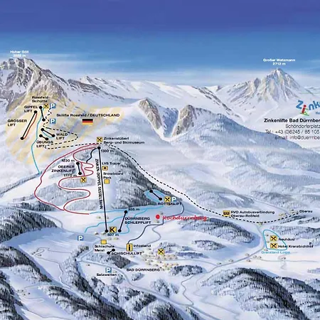 Hochduerrnberg Watzmann Doppelzimmer Mit Bad Balkon Gaestekueche Durrnberg